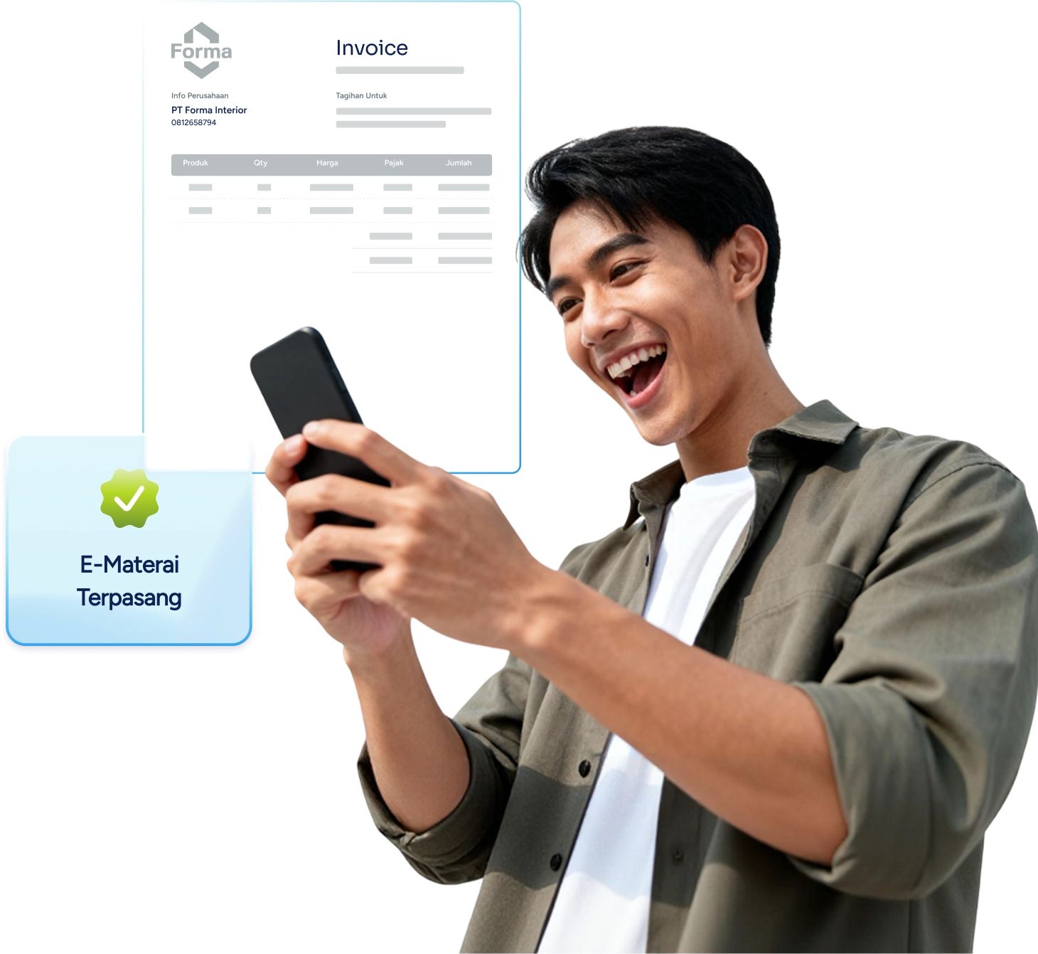 Sahkan Invoice dengan E-Meterai, Lebih Mudah di Paper