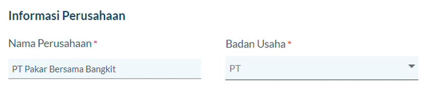 Verifikasi Dokumen Usaha Perorangan