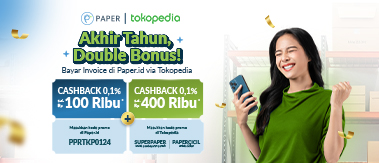 Terbatas! Promo Spesial Tokopedia, Bayar Invoice Double Untungnya!