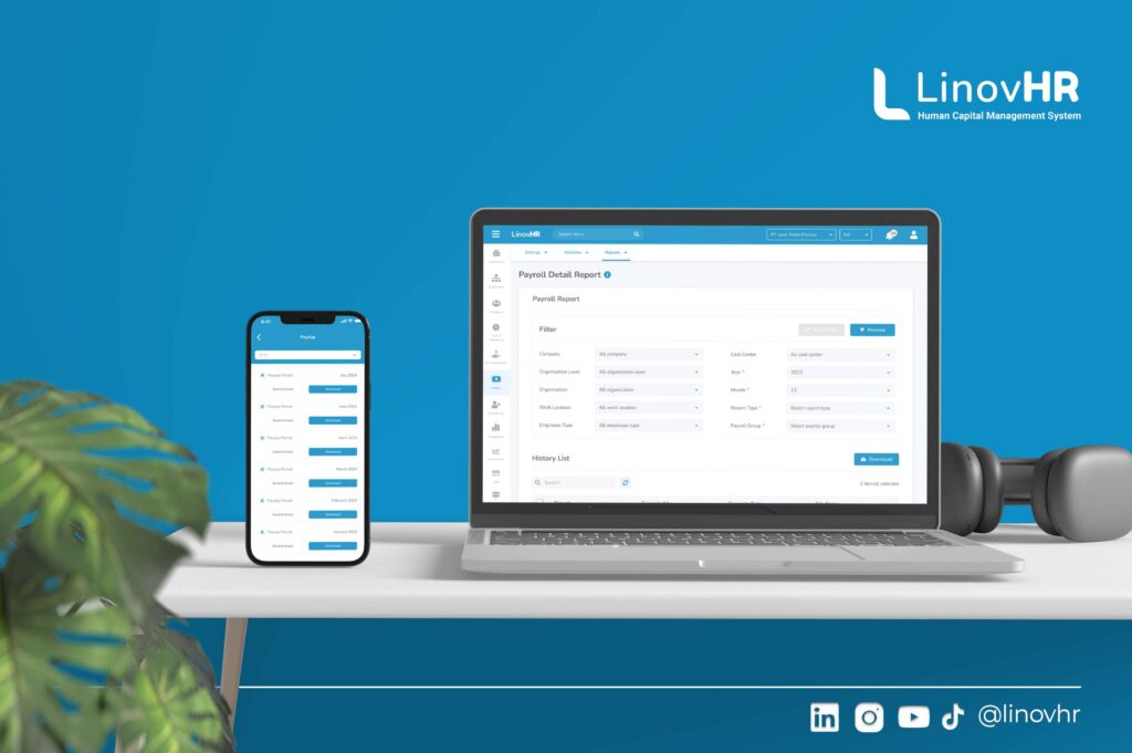 Aplikasi Payroll LinovHR