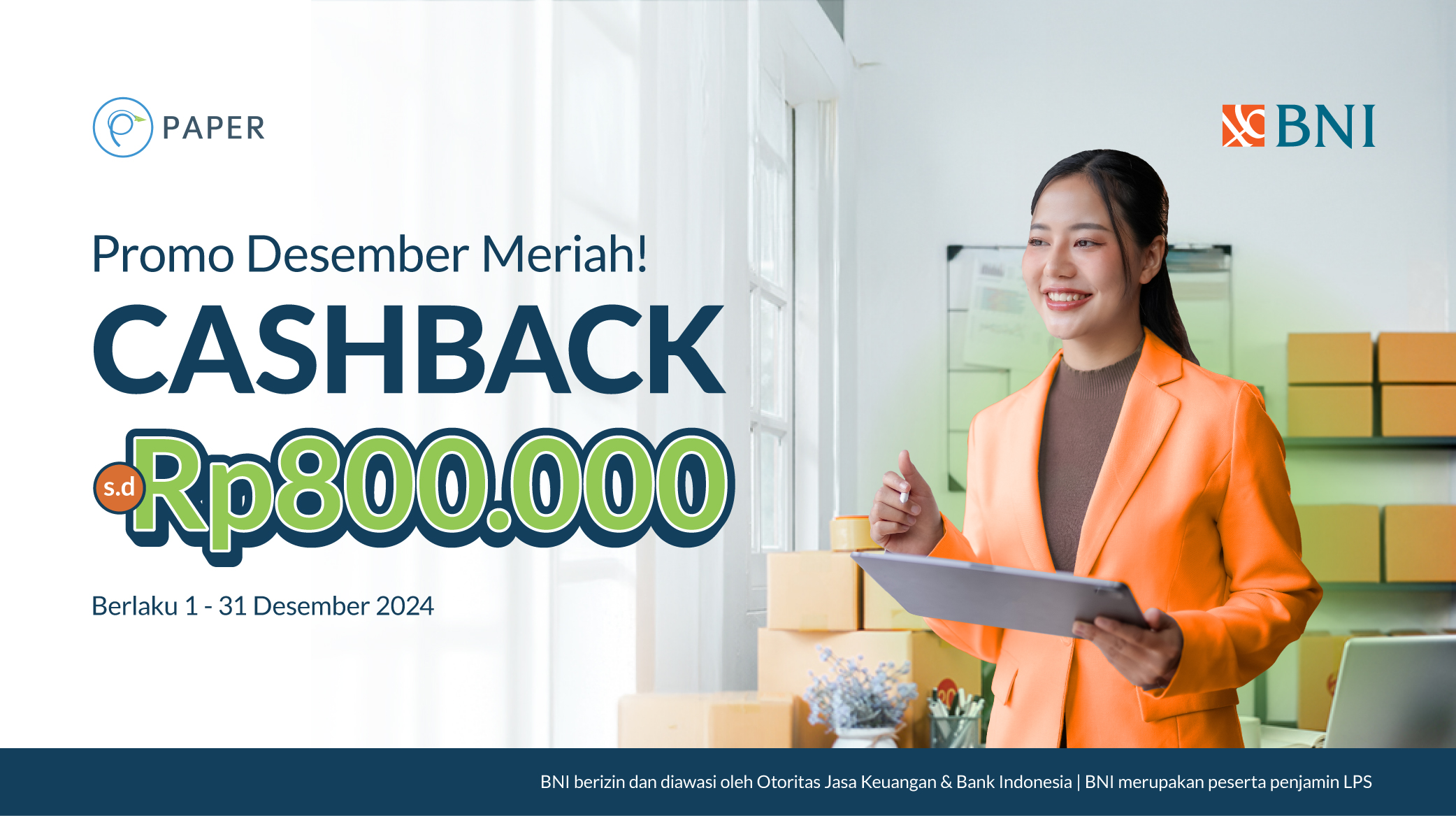 Cicil Invoice dengan Kartu Kredit BNI, Cashback hingga Rp800.000!