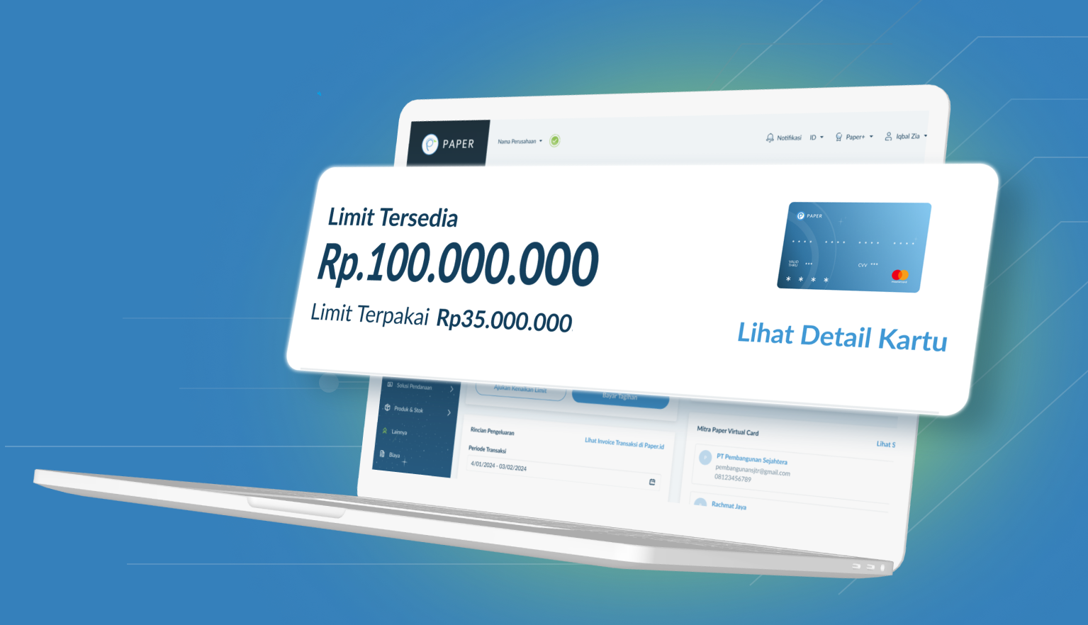 Cara Daftar Paper Virtual Card, Mudah Banget!