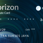 Paper Horizon Card