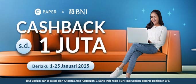 Cicil Invoice dengan Kartu Kredit BNI, Cashback hingga Rp800.000!