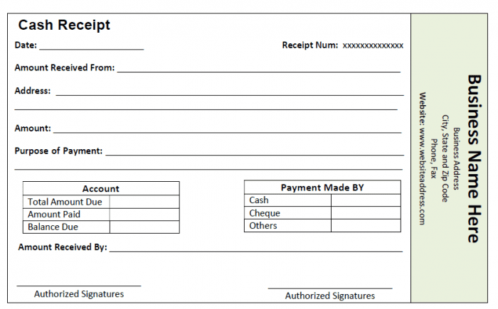 contoh kwitansi digital