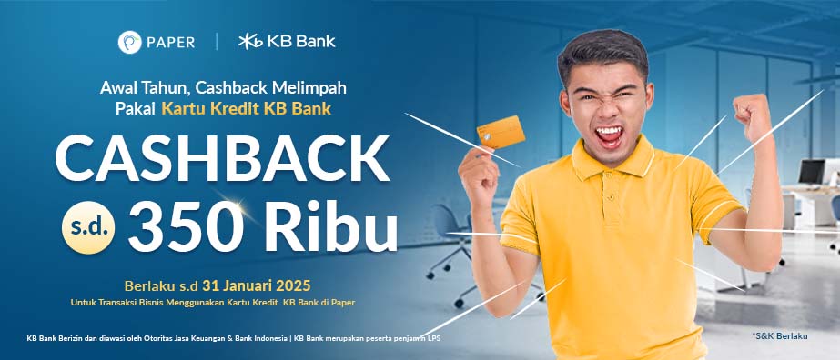 Cashback Rp350.000 untuk Pembayaran Invoice, Segera Dapatkan!