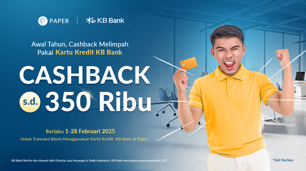 Cashback Rp350.000 untuk Pembayaran Invoice, Segera Dapatkan!