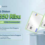 Cashback s.d Rp350 Ribu Dengan Visa Commercial Card!