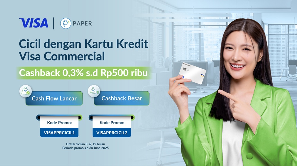 Cicil Tagihan Bisnis di Paper.id, Cashback hingga Rp500.000!