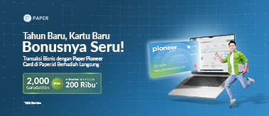 Apply Paper Pioneer Card dan Nikmati Welcome Bonus-nya, Dapatkan Hingga 2.000 GarudaMiles atau E-Voucher MAP Rp 200.000!