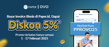 Transaksi Bisnis Pakai OVO, Langsung Dapat Discount 5%!